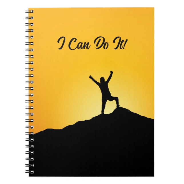 I Can Do It! Motivational Notebook (Front)