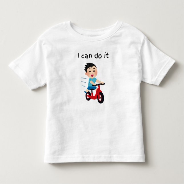 I can do it toddler T-Shirt (Front)
