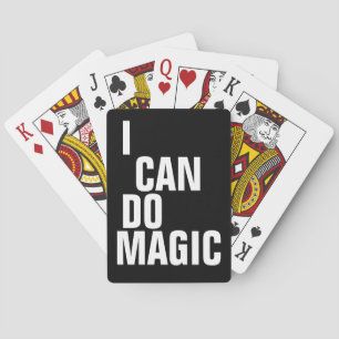 I can do magic playing cards