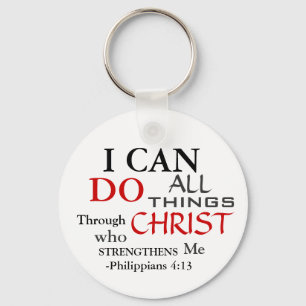I  CAN Do PHILIPPIANS 4:13 Key Ring