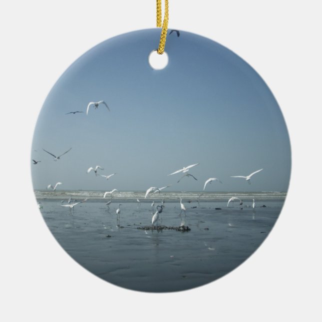 I can flying ceramic tree decoration (Front)