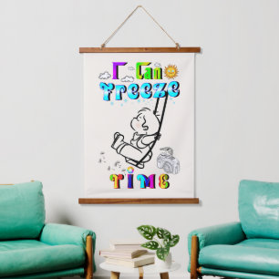 I Can Freeze Time Hanging Tapestry