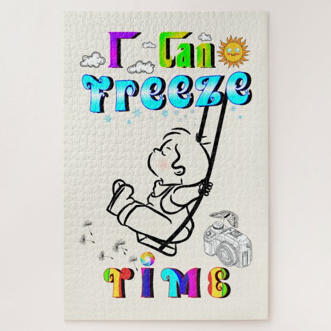 I Can Freeze Time Jigsaw Puzzle (Vertical)