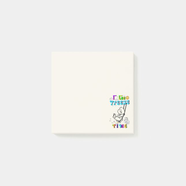 I Can Freeze Time Post-it Notes (Front)