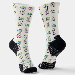 I Can Freeze Time Socks