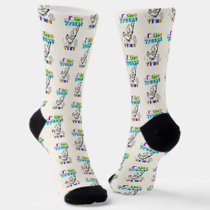 I Can Freeze Time Socks