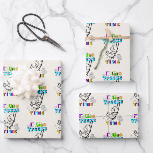 I Can Freeze Time Wrapping Paper Sheet