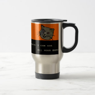 I Can Has All Your Base? Travel Mug