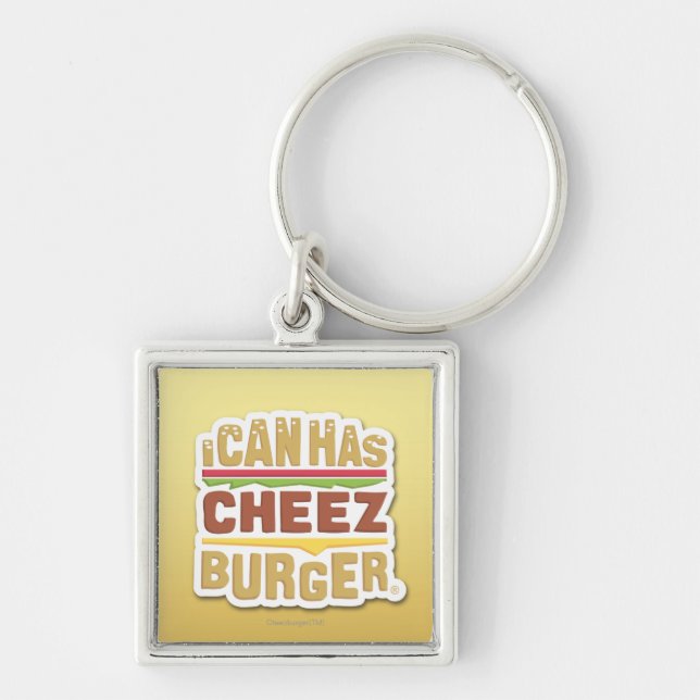 I Can Has Cheezburger (shadow) Key Ring (Front)