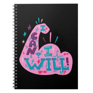 I Can I Will Notebook
