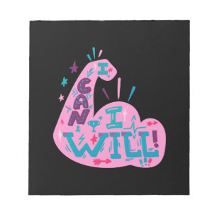 I Can I Will Notepad