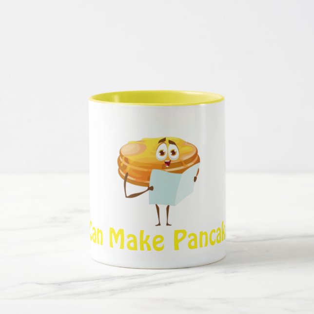 I Can Make Pancakes Kids' Apron Mug (Center)