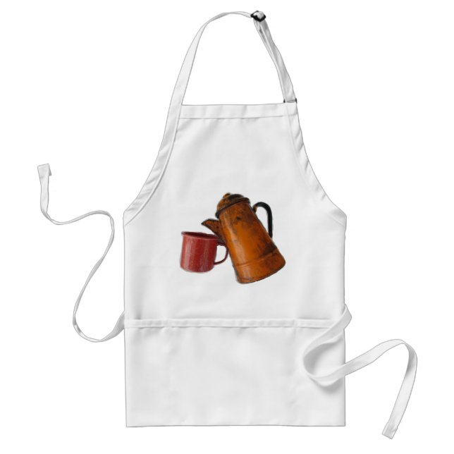 I can only cook COFFEE! - apron (Front)