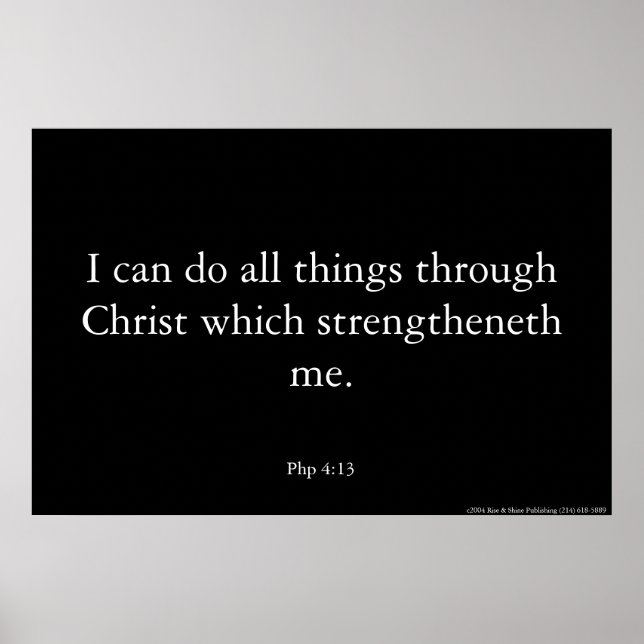 I Can! Poster (Front)