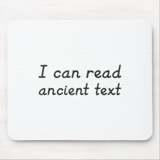 I Can Read Ancient Text Tank Top_1 Mouse Pad