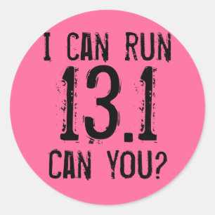 I can run 13.1 -- Can you? Classic Round Sticker