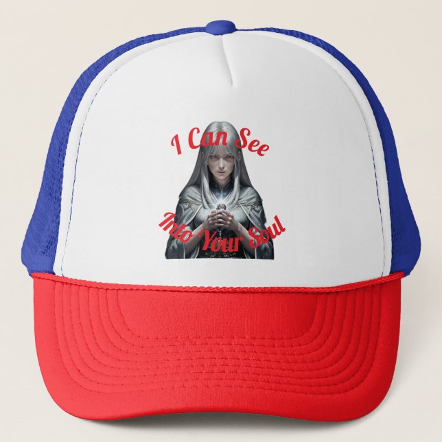 I Can See Into Your Soul Trucker Hat (Front)