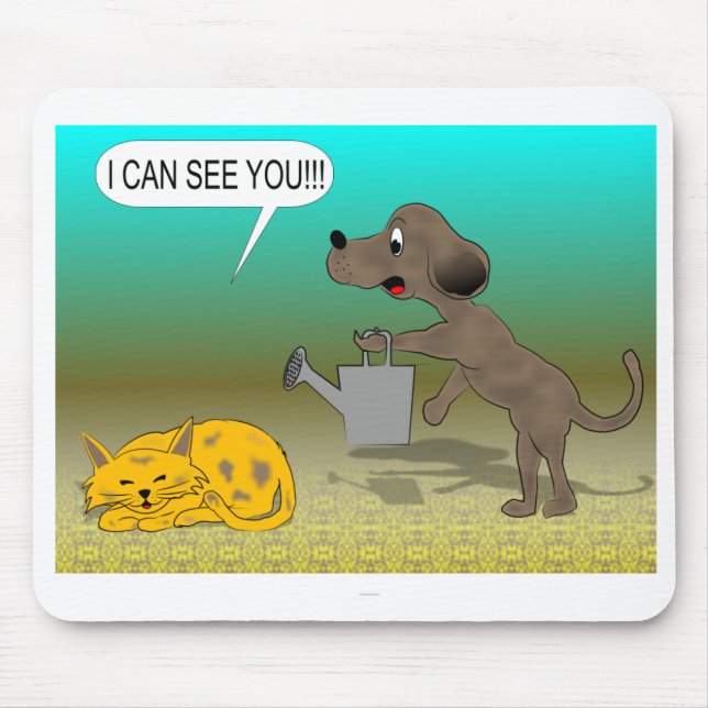 I Can See You Mouse Pad (Front)
