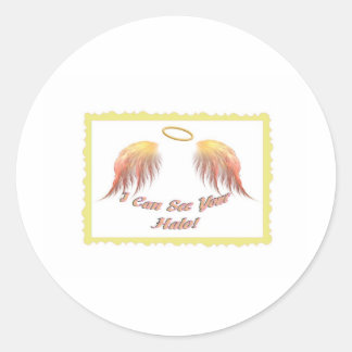 I Can See Your Halo! 2nd Edition Collection Classic Round Sticker