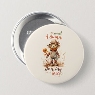 I Can Smell Autumn 7.5 Cm Round Badge