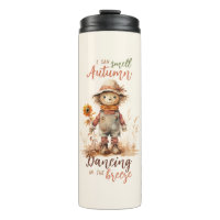 I Can Smell Autumn – Rustic Scarecrow & Sunflower