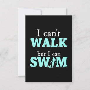 I Can Swim RSVP Card