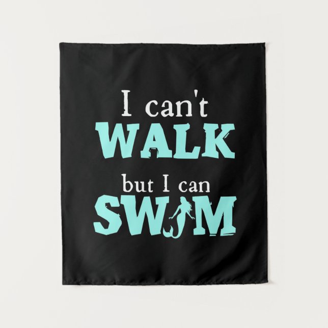 I Can Swim Tapestry (Front)