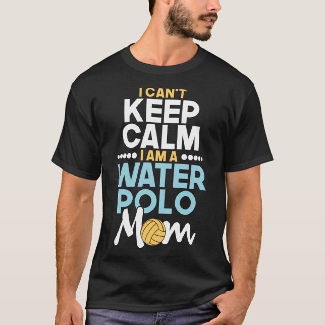 I Can t Keep Calm I Am A Water Polo Mum  Beach Spo (Front)