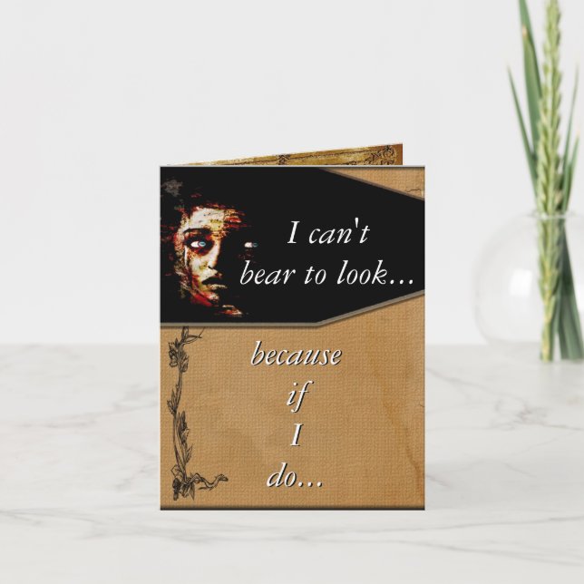 I Can't Bear it Card (Front)