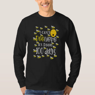 I Can't Beelieve It's Been 100 Days Cute Bee Kids T-Shirt