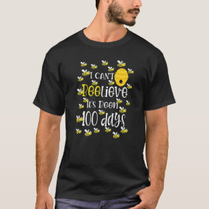 I Can't Beelieve It's Been 100 Days Cute Bee Kids T-Shirt