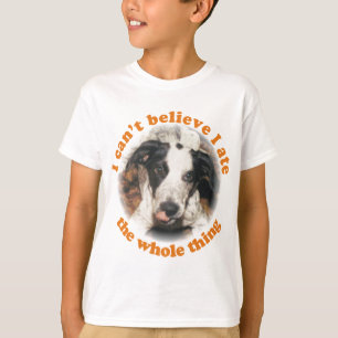 I can't believe I ate the whole thing dog Kid's T T-Shirt