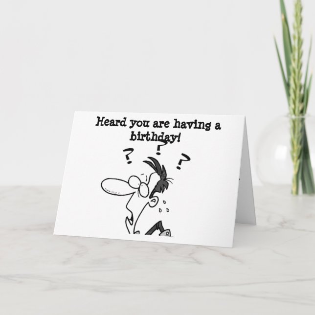 I CAN'T BELIEVE YOU ARE TURNING **21** BIRTHDAY HOLIDAY CARD (Front)