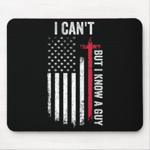 I Can't But I Know A Guy Jesus Cross Mouse Pad