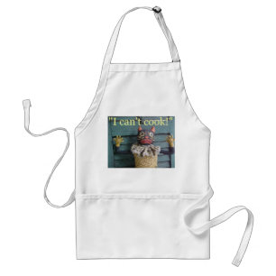 "I Can't Cook!" Standard Apron