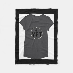 I Cant Do It Yet Power Of Yet Growth Mindset Motiv Fleece Blanket