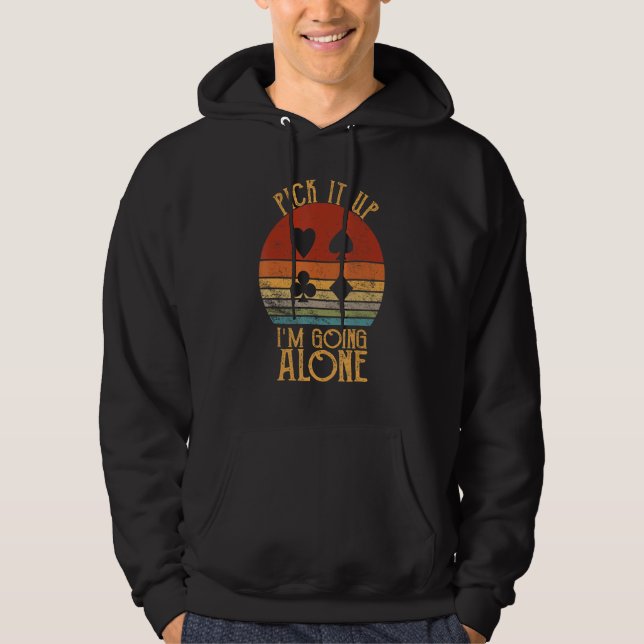 I Can't Drink That Much Joke Sarcastic Hoodie (Front)