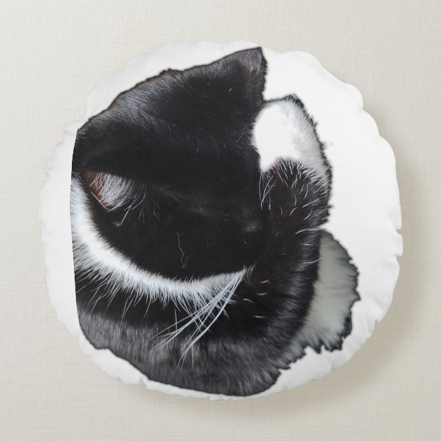I Can't Even Right Meow Round Cushion (Front)