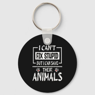 I Can't Fix Stud But I Can Save Their Animals, Vet Key Ring