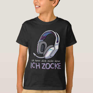 I can't hear you, I ZOCKE - White T-Shirt