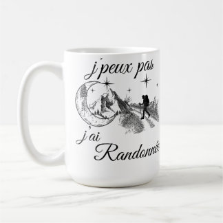 I can't, I have a hike – Hiker landscape Coffee Mug