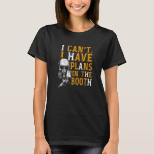 I Can't I Have Plans Automotive Car Painter T-Shirt