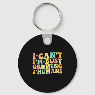 I Can't I'm Busy Growing 2 Humans Twin Mum Pregnan Key Ring