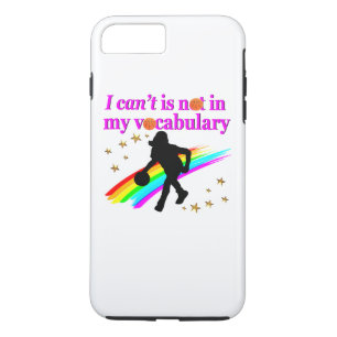 I CAN'T IS NOT IN MY VOCABULARY BASKETBALL DESIGN iPhone 8 PLUS/7 PLUS CASE