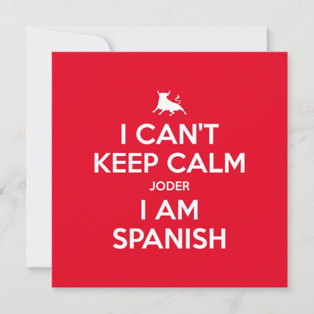 I Can't Keep Calm (Front)