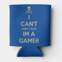 i cant keep calm, im a gamer coozie