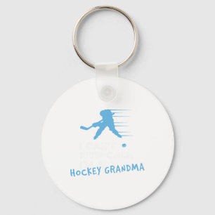 I Can't Keep Calm I'm A Hockey Grandma Key Ring