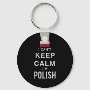 I Can't Keep Calm I'm Lish Novelty Key Ring