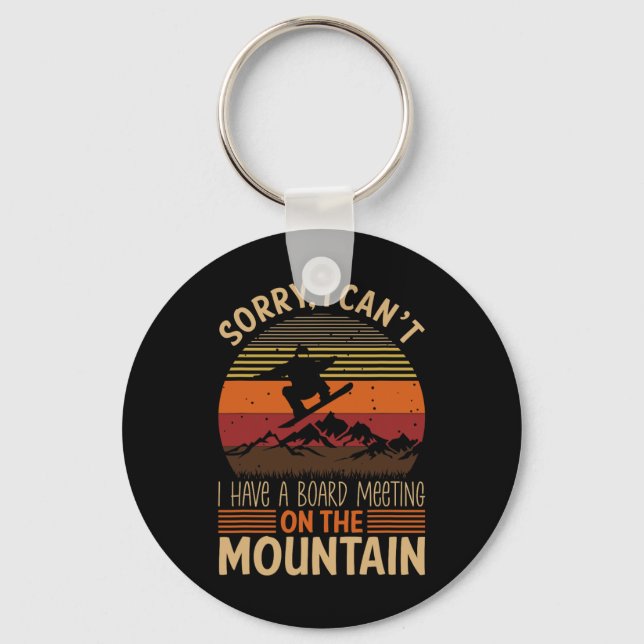 I Can't  Key Ring (Front)