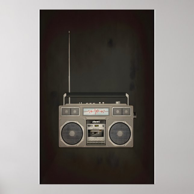 I Can't Live Without My Radio Inspired Original Poster (Front)